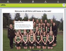 Tablet Screenshot of lincolnwaygirlslax.com